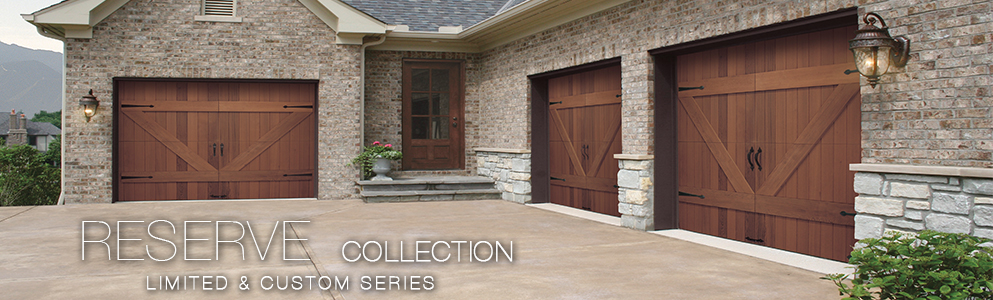 Custom wooden garage doors Los Angeles